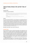 Research paper thumbnail of (Brain) Death, (Brain) Life and the Value of Life
