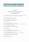 Research paper thumbnail of The Bible, Its Reception and Concequences (Bologna, 20 June 2019). Organised by Agustinus Gianto