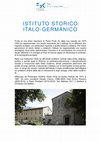 Research paper thumbnail of L'Istituto storico italo-germanico