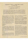 Research paper thumbnail of Alkali metal acetates in acetic acid