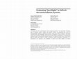 Research paper thumbnail of Evaluating "Just Right" in EdTech Recommendation Systems