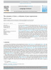Research paper thumbnail of The semantics of slurs: A refutation of pure expressivism