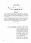 Research paper thumbnail of DIGITAL BODY: 
Horcrux of Extended Self in Post-Human Era