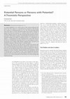 Research paper thumbnail of Potential Persons or Persons with Potential?