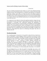 Research paper thumbnail of Internet and the Shifting Grounds of Knowledge