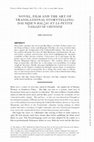 Research paper thumbnail of Novel, Film and the Art of Translational Storytelling Dai Sijie's Balzac et la Petite Tailleuse chinoise