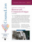 Research paper thumbnail of CheCking Yourself for Burnout and Compassion Fatigue
