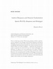 Research paper thumbnail of Review of Sparks Will Fly: Benjamin and Heidegger