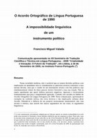 PDF) Os lemas em '-acção'ea base IV do Acordo Ortográfico da