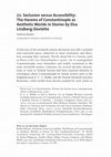 Research paper thumbnail of 21. Seclusion versus Accessibility: The Harems of Constantinople as Aesthetic Worlds in Stories by Elsa Lindberg-Dovlette