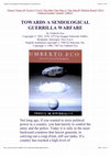 Research paper thumbnail of Umberto Eco - Towards a  semiological guerrilla warfare