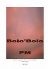 Research paper thumbnail of Bolo'Bolo  - P.M. (Edición en español)