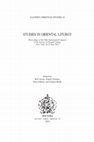 Research paper thumbnail of The Standardization of Liturgy in the Late Byzantine Period: The Case of the Rite of Marriage in South-Slavic Manuscripts and Early Printed Editions