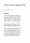 Research paper thumbnail of Becoming: Discourses of trans emergence, epiphanies and oppositions