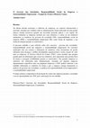 Research paper thumbnail of O Governo das Sociedades, Responsabilidade Social da Empresa e Sustentabilidade Empresarial -O papel do Técnico Oficial de Contas