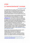 Research paper thumbnail of CITGO: La "Internacionalización" revisitada