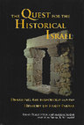 Research paper thumbnail of Finkelstein, I. and Mazar, A. 2007. The Quest for the Historical Israel: Debating Archaeology and the History of  Early Israel, Atlanta.