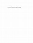 PDF) Deleuze, Education and Becoming