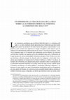 Research paper thumbnail of Un episodio en la vida de Juana de la Cruz: Sobre la autoridad espiritual femenina a comienzos del siglo XVI