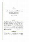 Research paper thumbnail of Authoritarianism and Creativity: Else Frenkel-Brunswik and The Authoritarian Personality
