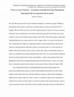Research paper thumbnail of "From a cave near Tehuacán" -An attempt to reassemble Post-Classic Mesoamerican ritual deposits that were separated by the art market