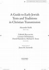 Research paper thumbnail of Kulik, A. (editor-in-chief), Boccaccini, G., DiTommaso, L., Hamidovic, D., Stone, M. E, with the assistance of Zurawski, J. M. (eds.). Guide to Early Jewish Texts and Traditions in Christian Transmission. Oxford—New York: Oxford University Press, 2019
