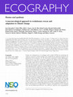 Research paper thumbnail of A macroecological approach to evolutionary rescue and adaptation to climate change