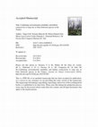 Research paper thumbnail of Combining environmental suitability and habitat connectivity to map rare or Data Deficient species in the Tropics