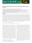 Research paper thumbnail of Misuse of bird digital distribution maps creates reversed spatial diversity patterns in the Amazon