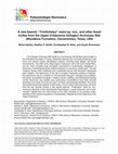Research paper thumbnail of A new baenid, “Trinitichelys” maini sp. nov., and other fossil turtles from the Upper Cretaceous Arlington Archosaur Site (Woodbine Formation, Cenomanian), Texas, USA
