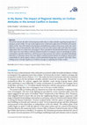 Research paper thumbnail of In My Name: The Impact of Regional Identity on Civilian Attitudes in the Armed Conflict in Donbas
