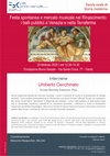 Research paper thumbnail of Umberto Cecchinato. Festa spontanea e mercato musicale nel Rinascimento