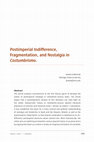 Research paper thumbnail of Postimperial Indifference, Fragmentation, and Nostalgia in Costumbrismo