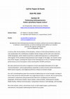 Research paper thumbnail of Call for Papers & Panels_EISA PEC 2020_Section 24 'Performing Anthropo(s)cenes: Politics of/with(in) Popular Culture'
