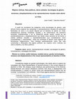 Research paper thumbnail of Mujeres víctimas, fetos públicos, úteros aislados: tecnologías de género, tensiones y desplazamientos en las representaciones visuales sobre aborto en Chile
