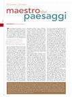 Research paper thumbnail of Giovanni Larciani. Maestro dei paesaggi Kress