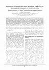 Research paper thumbnail of SENSITIVITY ANALYSIS AND GREEDY HEURISTIC APPROACH TO TRANSSHIPMENT MODEL IN OUTBOUND SYSTEM