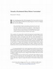 Research paper thumbnail of Towards a Decolonized Music History Curriculum