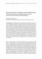 Research paper thumbnail of Kooptering eller mothegemonisk mobilisering? Om samspelet mellan den globala rättviserörelsen och den institutionaliserade folkbildningen