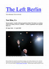 Research paper thumbnail of Not Him, Us. The Legacy of Bernie Sanders' Presidential Campaigns