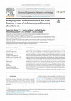 Research paper thumbnail of Froth  properties  and  entrainment  in  lab-scale flotation:  A  case  of  carbonaceous  sedimentary phosphate  ore