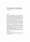 Research paper thumbnail of Metaforens historicitet: En kognitionslingvistisk undersökning av medeltida bildspråk [The historicity of metaphor: A cognitive linguistic investigation of medieval metaphorics]