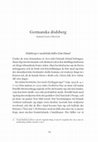 Research paper thumbnail of Germanska dödsberg [Germanic mountains of death/of the dead]