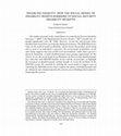 Research paper thumbnail of DISABLING INEQUITY: HOW THE SOCIAL MODEL OF DISABILITY RESISTS BARRIERS TO SOCIAL SECURITY DISABILITY BENEFITS