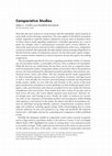 Research paper thumbnail of "Comparative Studies" in Journalism (2020, co-author: Akiba Cohen)