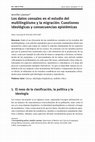 Research paper thumbnail of Leeman, J. (2020). Los datos censales en el estudio del multilingüismo y la migración: Cuestiones ideológicas y consecuencias epistémicas. Iberoromania, 2020(91), 77–92. https://doi.org/10.1515/iber-2020-0007