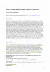 Research paper thumbnail of Chicago School of Architecture