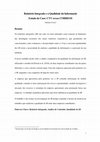 Research paper thumbnail of Relatório Integrado e a Qualidade da Informação Estudo de Caso: CTT versus CORREOS