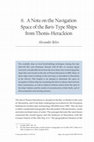 Research paper thumbnail of Belov, A., 2020, A note on the navigation area of the baris-type ships of Thonis-Heracleion