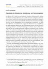 Research paper thumbnail of Planstädte im Zeitalter der Aufklärung – ein Forschungsfeld. In: Zeitschrift für Weltgeschichte 20/1 (2019), S. 19-34.